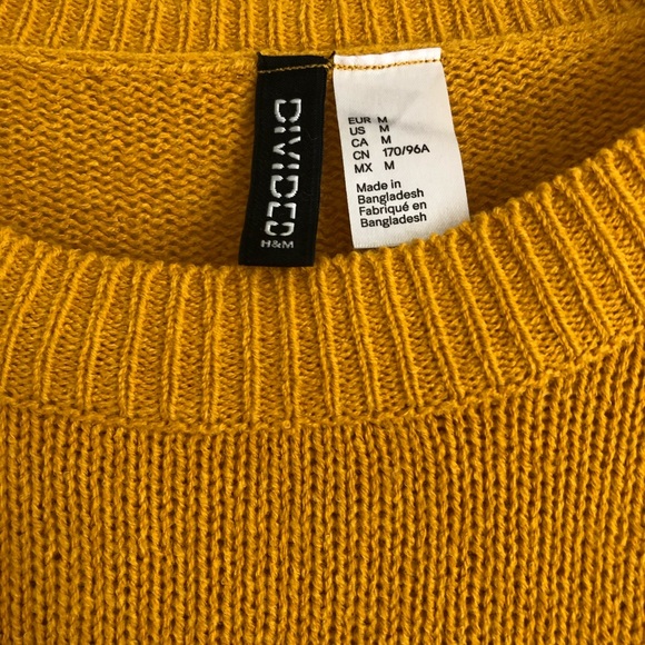 h&m mustard sweater - Picture 2 of 2